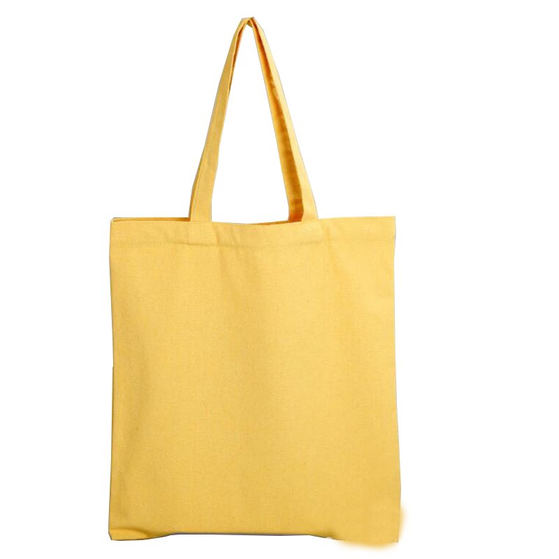 Full Printing Reusable Shopping Bag Canvas White Custom Tote Cotton cheap cute Customize Shopping bag