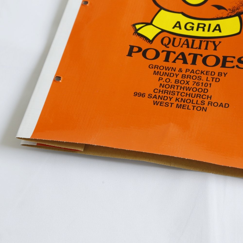 Customized 5kg & 10kg Eco-Friendly Paper Laminated Woven Packaging Bags for Potatoes Handles Moisture Proof Gravure Printing