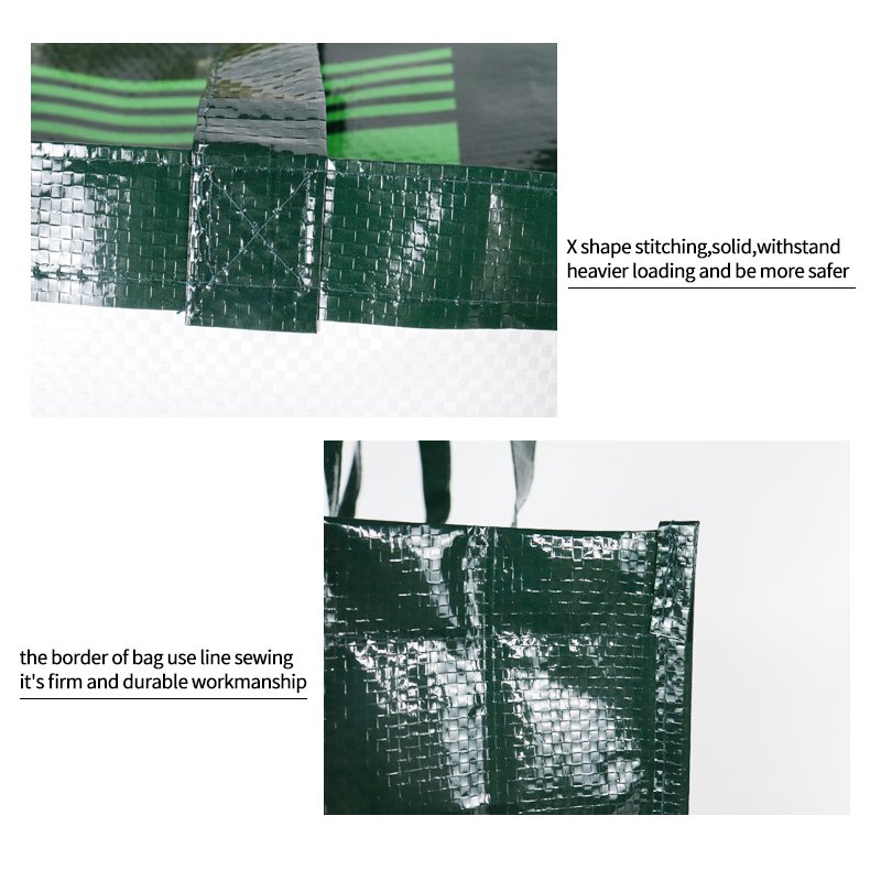 New Design High Quality PP Woven Shopping Bag Custom Printed Logo or Cartoon Reusable and Eco-Friendly for Packaging
