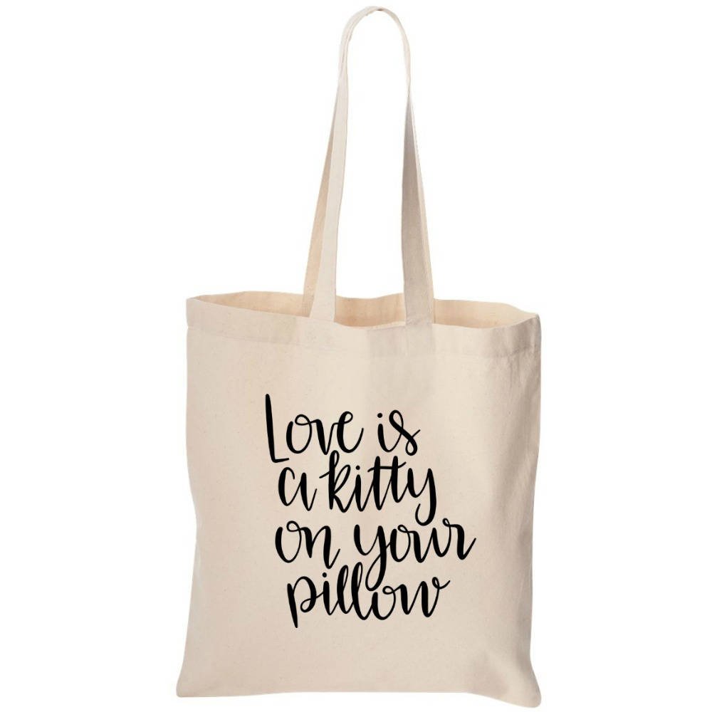 Promotional Eco Tote Bag Customized Canvas Cotton Bag