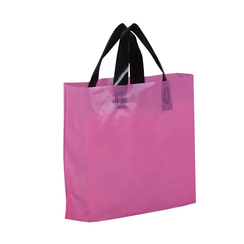 Cheap Hot Sale Reusable Custom Logo Printed Grocery Shopping With Handle Shopping Tote Plastic Bag
