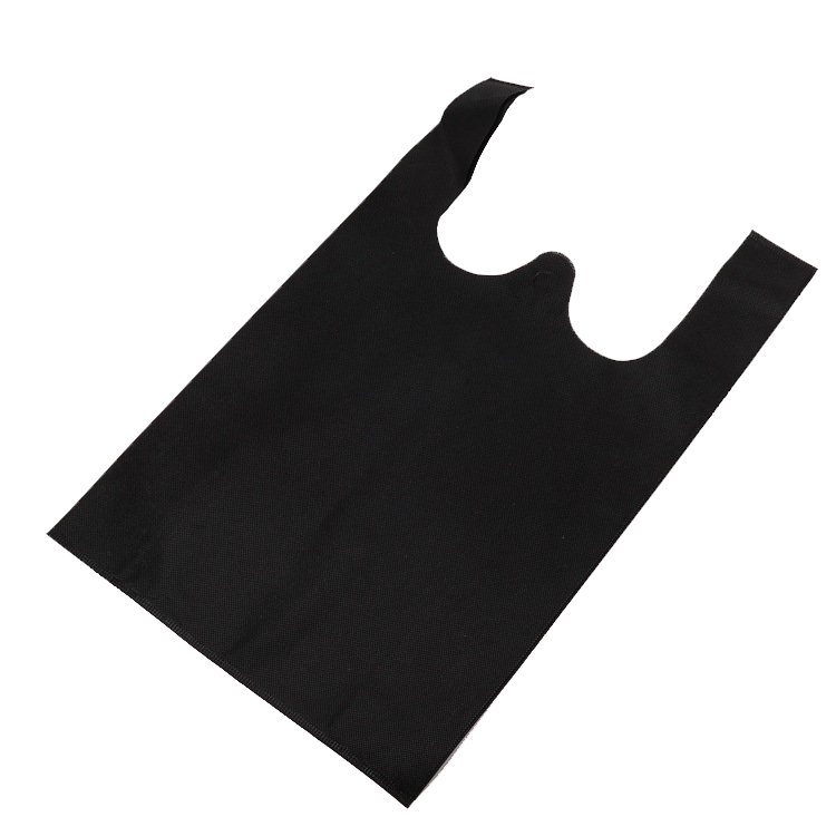 High Quality Wholesale Promotional Factory directly selling cheap price non-woven T-shirt bag for Shopping