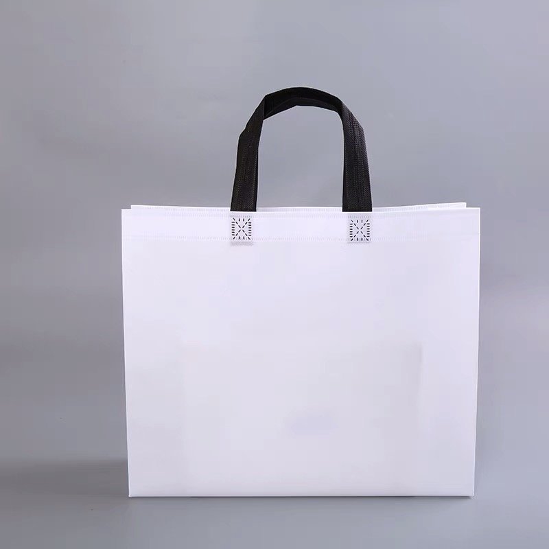Eco Friendly Recycled Non Woven Bags Promotional Fabric Non-woven Bags with Custom Logo Reusable Tote Shopping bag