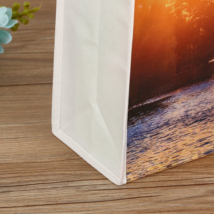 Custom Durable Reusable Zipper Delicate Portable Non-Woven Folding Shopping Bag Design Premium Quality for Eco-Friendly Shopping