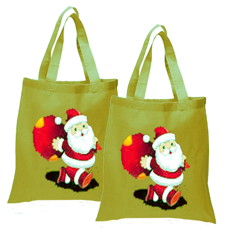 Eco friendly canvas tote bag shopping large cotton bag with nice printing self handle manufactured in India West Bengal