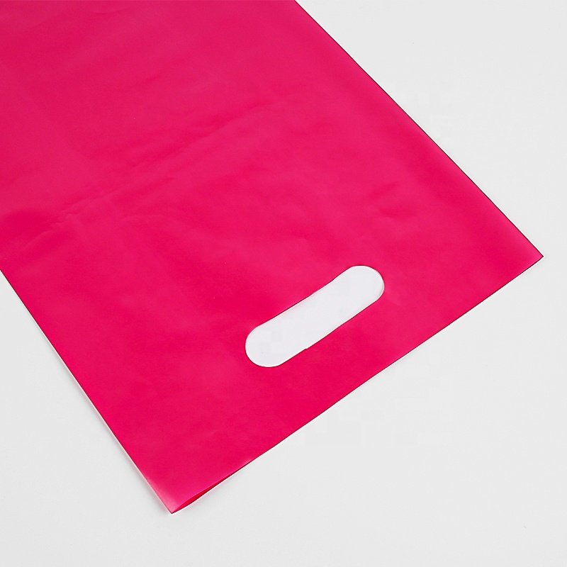 custom cloth plastic shopping bag packaging bags packing with handle ziplock bag for handbag clothing simple clothes
