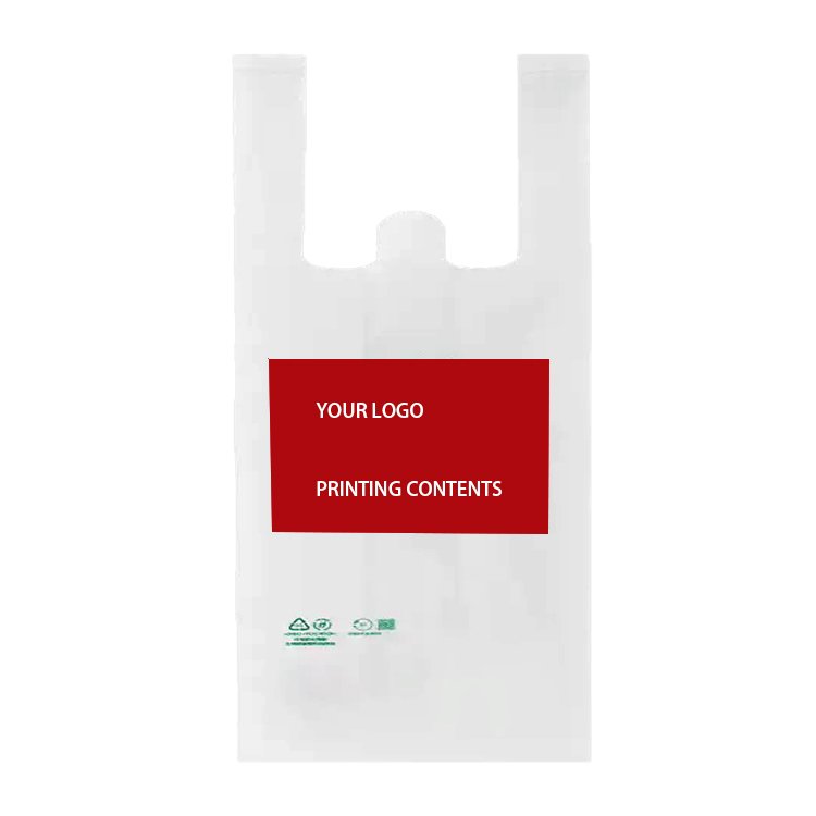 PLA PBAT corn starch dumpling steamed stuffed bun wonton Bag disposable Compostable fully Biodegradable shopping bag