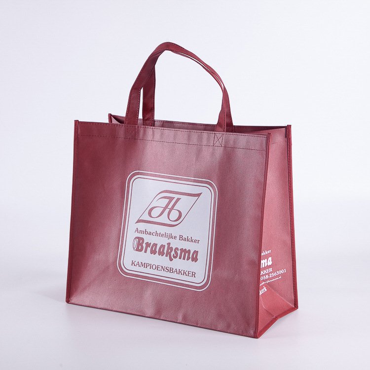 Nonwoven grocery shopping bags gold gift bags non woven shopping tote bags with custom printed logo