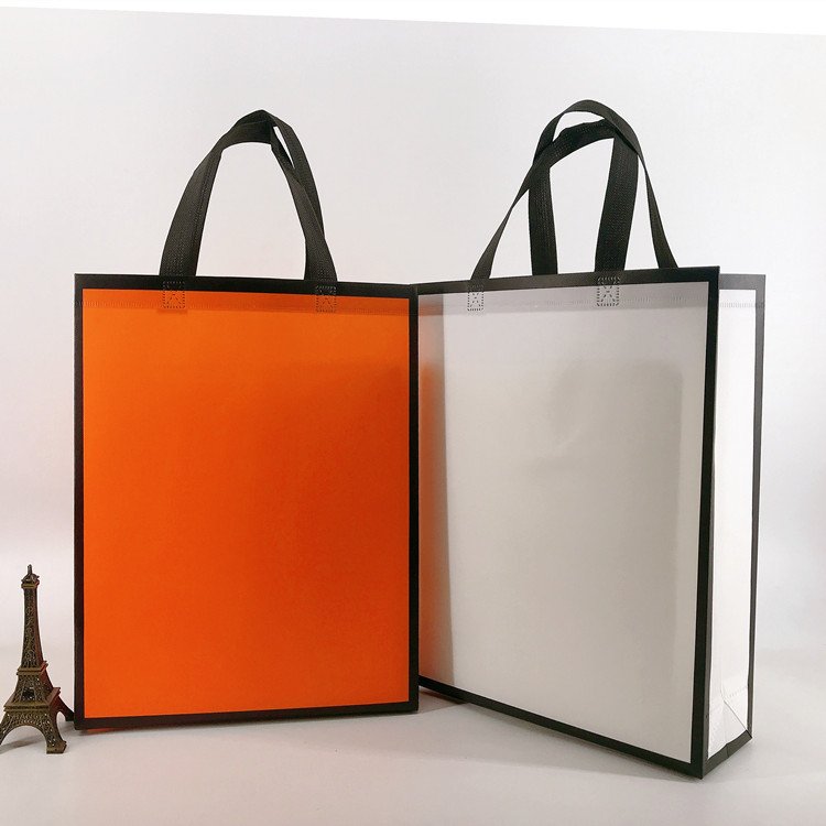 custom color design eco-friendly packaging non woven packing bag with printing logo durable tote non woven fabric shopping bag