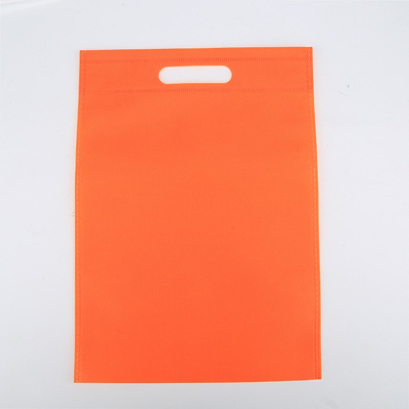 Factory Customized Eco Friendly Reusable Promotional Cloth Shopping Environmental D Cut Non-Woven Fabric Tote Bag With Logo