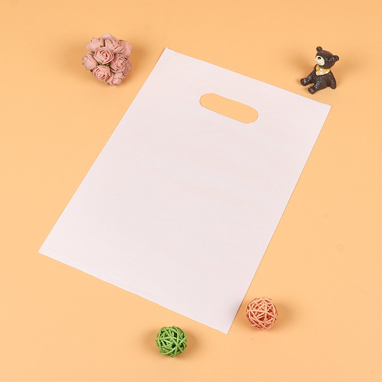 Biodegradable HDPE T-Shirt Plastic Bag Customizable Size for Grocery Shopping Food Package for Supermarkets Industrial Use