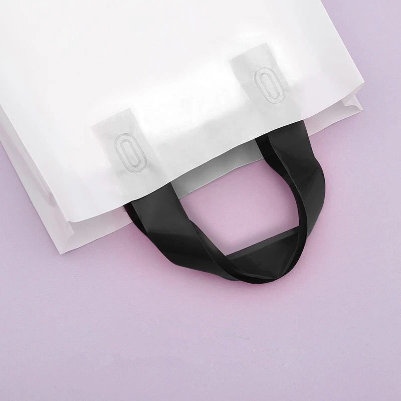 Cheap Custom Loop Handle Plastic Shopping Bag