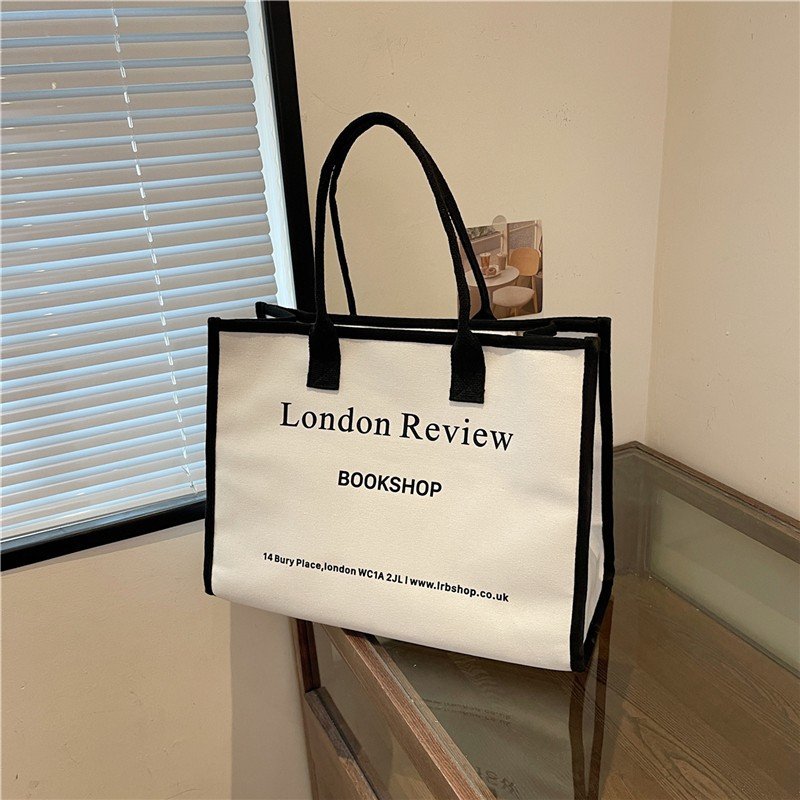 Green Recycle Women Travel Shopping Tote Bag Heavy Canvas Cotton Grocery Shop Bag For Outdoor With Logo Foldable
