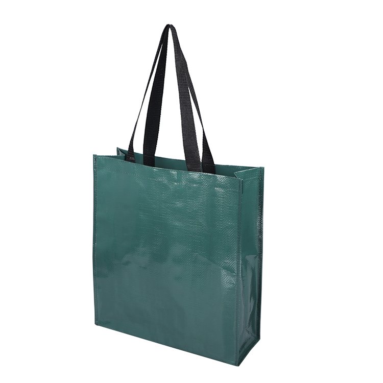 China manufacturer custom fashion eco friendly shopping bag recycled laminated pp woven bag with logo printed