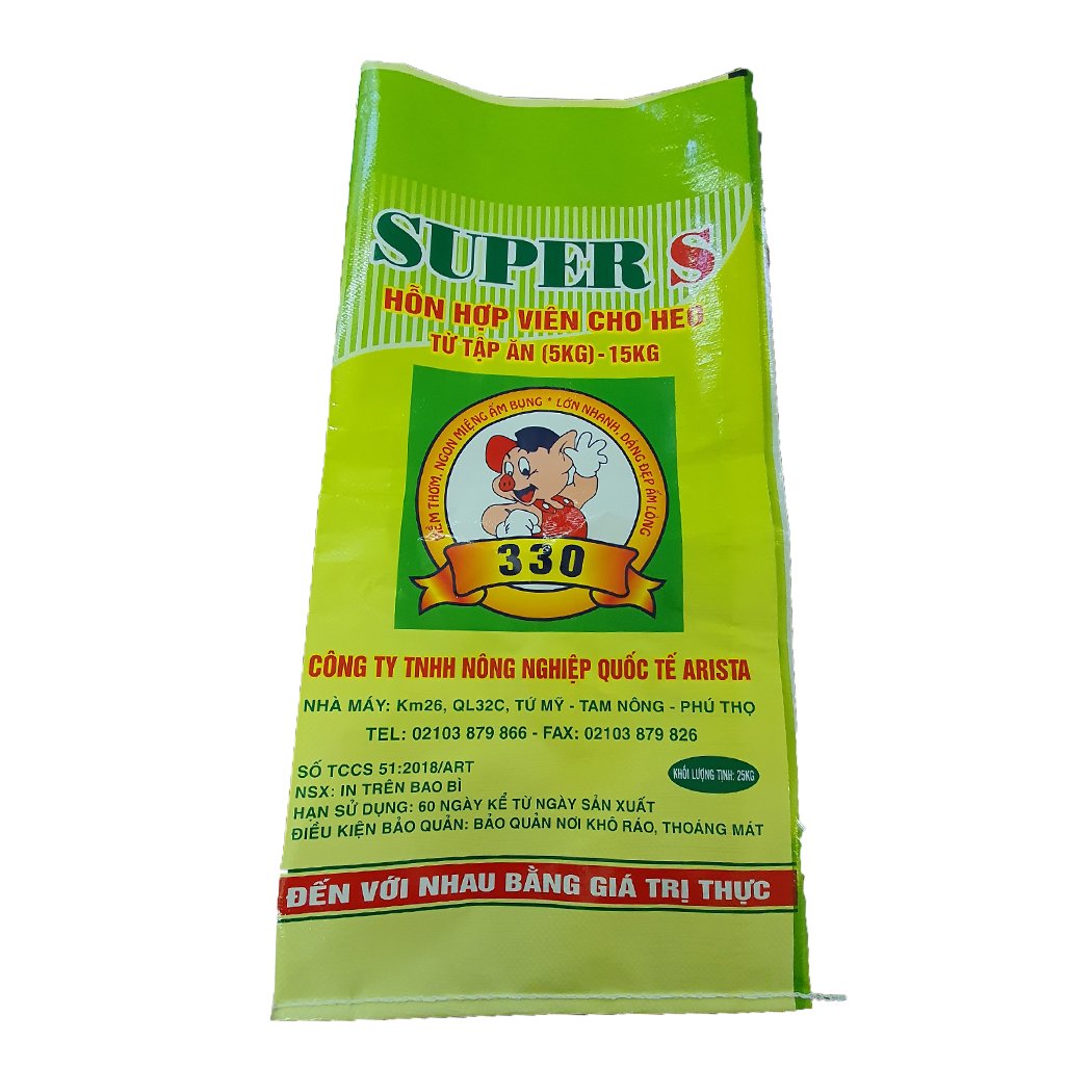 PP woven bags for animal feeds packaging smell proof plastic bags for packaging custom design vietnam plastic bag