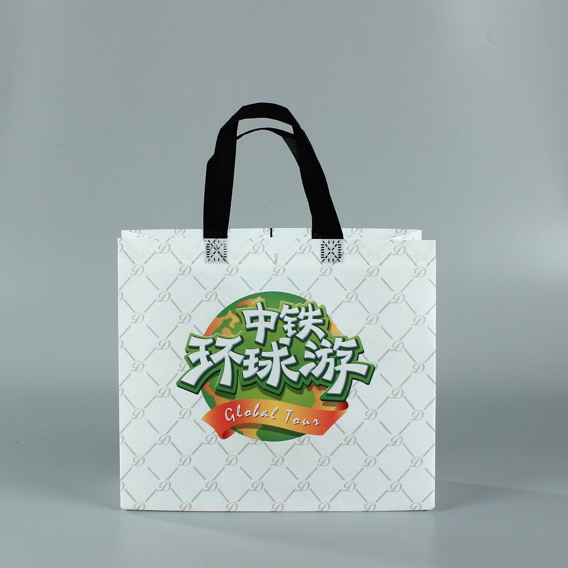 Customized degradable cheap high-quality eco-friendly non-woven fabric promotional tote bag shopping bag