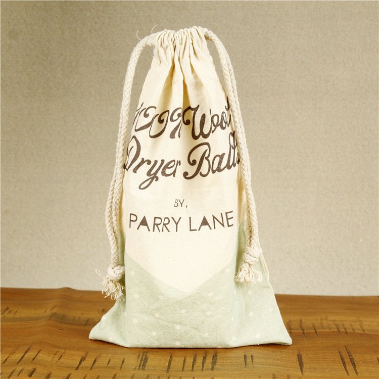 Promotional Tote Bags For Women Canvas Shopping Bag Cotton Canvas Drawstring Bag With Custom Printed Logo