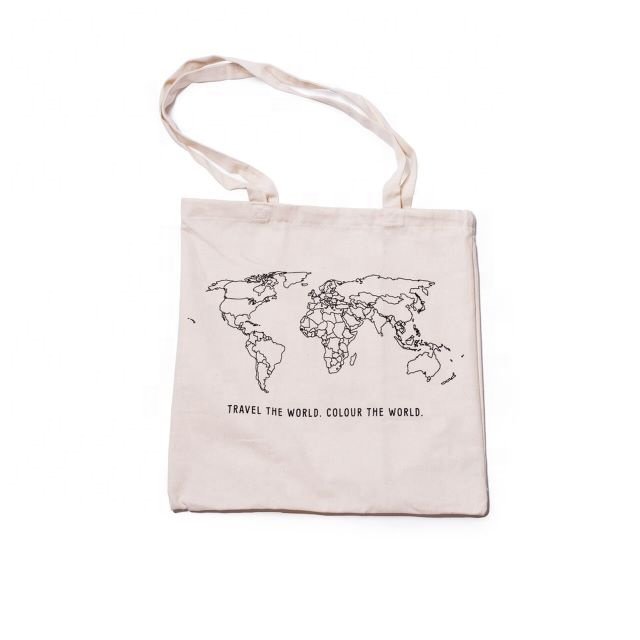Unisex Vintage National Style Leather and Cotton Bag with Straps Custom Shopping Canvas Lining Open Closure Type