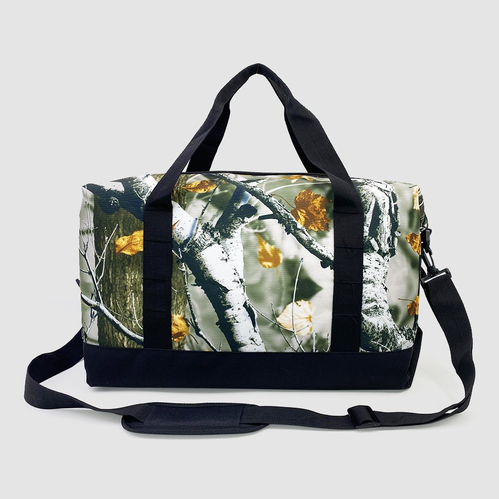 Sublimation Print Forest Collapsible Insulin Cooler Bag Portable Insulated Cooler Shopping Bags For Food
