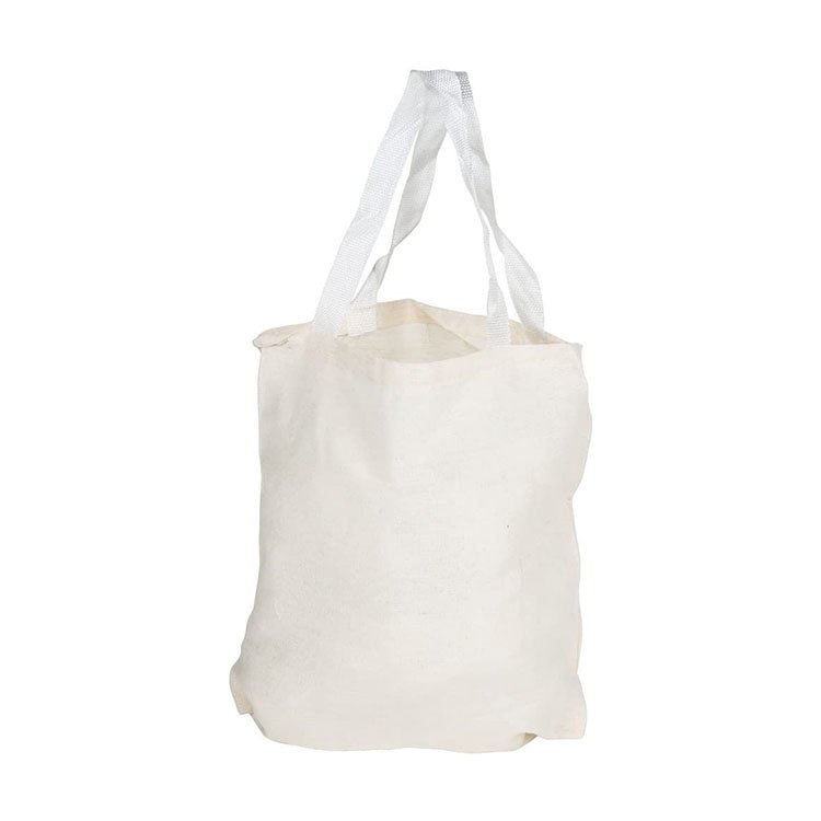 Blank plain factory custom Large Capacity Cloth portable Shopping Tote Canvas Fabric Cheap Promotional Cotton Bag