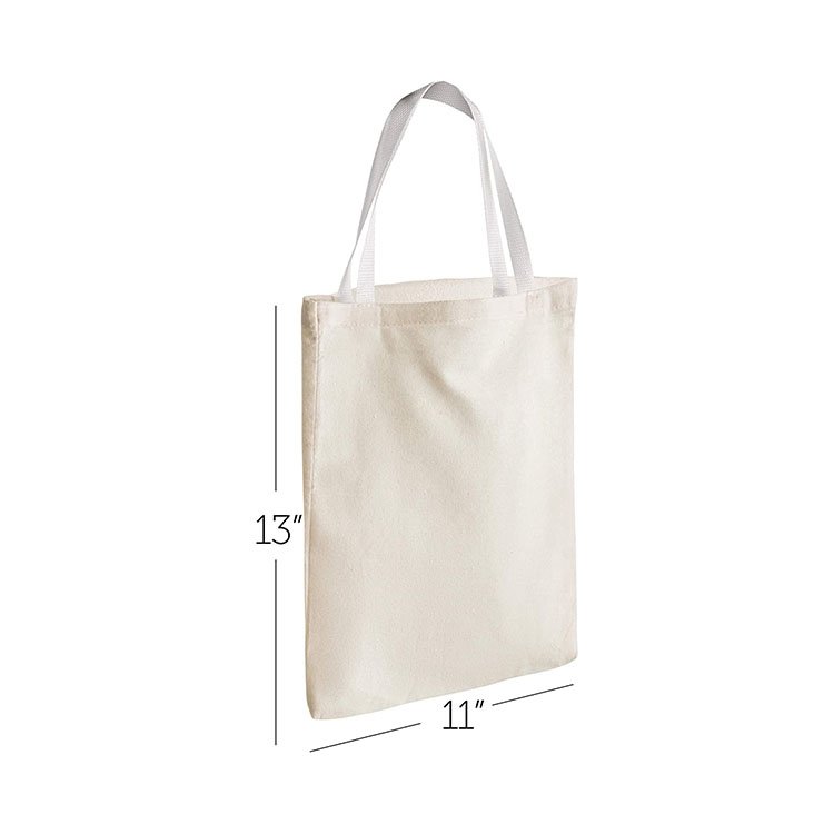 Blank plain factory custom Large Capacity Cloth portable Shopping Tote Canvas Fabric Cheap Promotional Cotton Bag
