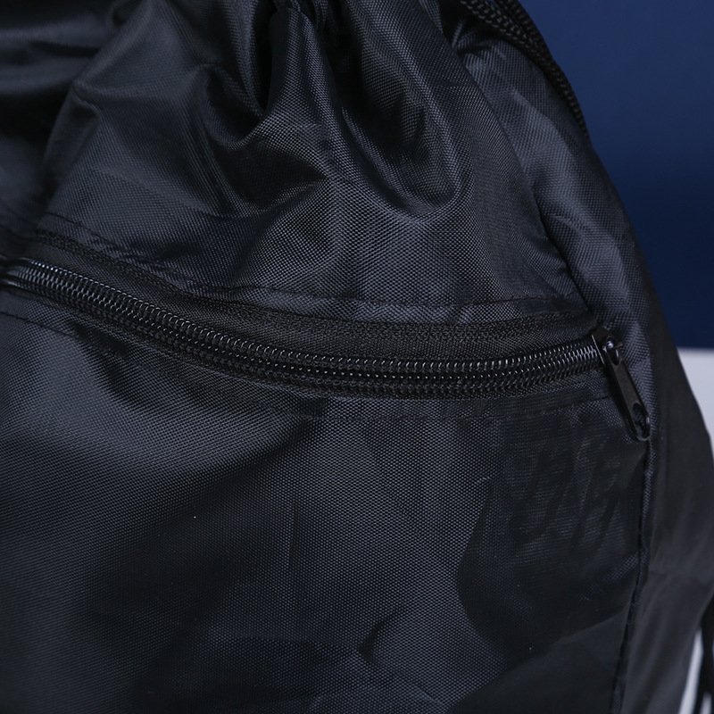 Custom Shopping Bags Durable Cheap 210D Nylon Pull String Custom Logo Drawstring Bag Sports Backpacks Drawstring