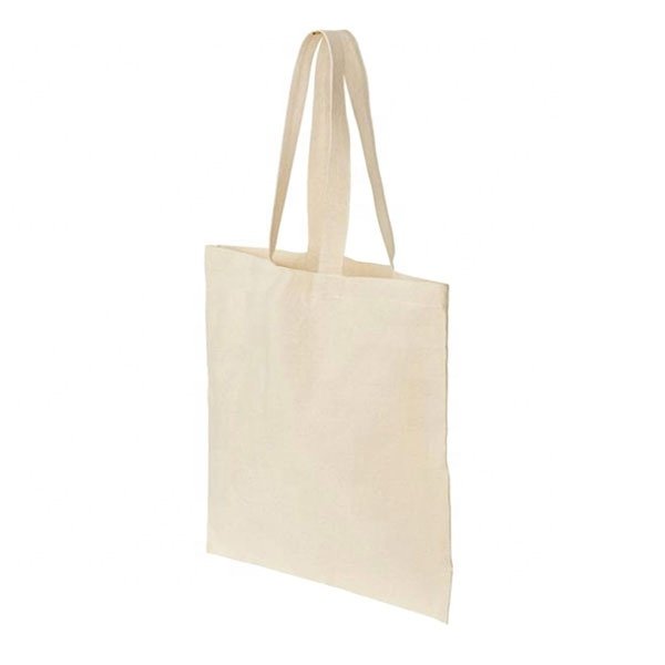 Wholesale Best Indian Manufacturer Promotional Customized Canvas Bag Printed Logo Tote Bag Canvas for Grocery Cary Shopping Bags