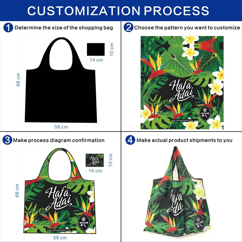 Extra Large Heavy Duty Carton Folding Tote Bag Polyester Reusable Supermarket Foldable Shopping Bag