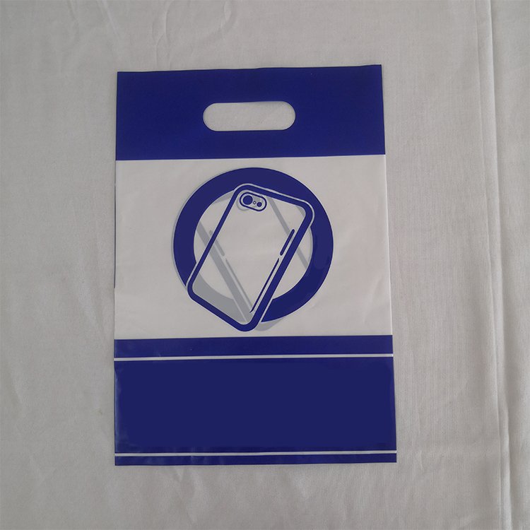 Shopping Bag for Clothes Handle Plastic Custom Logo, Plastic Shoes Women Package T-shirt Bag LDPE Designer Shoes Hot Stamping