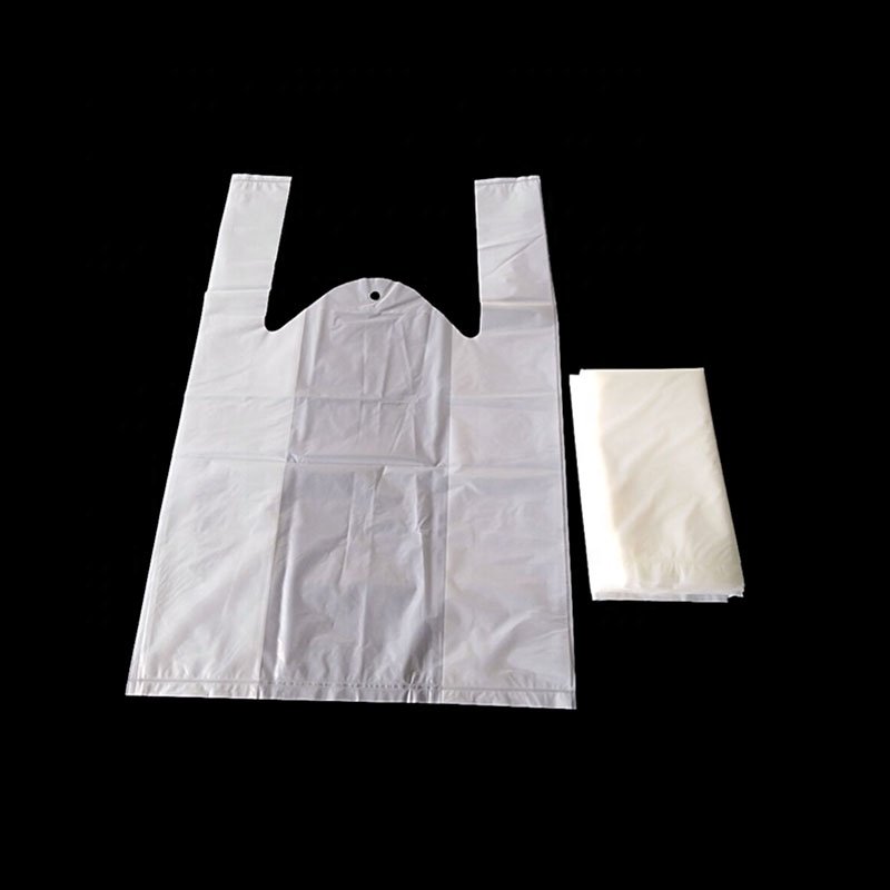 Vest Handle Eco Friendly Biodegradable Bags Compostable T- Shirt PVA Water Soluble Shopping Bag