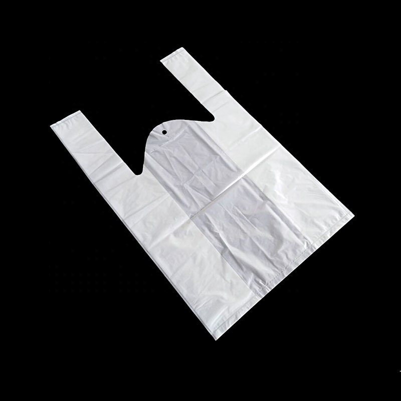 Vest Handle Eco Friendly Biodegradable Bags Compostable T- Shirt PVA Water Soluble Shopping Bag