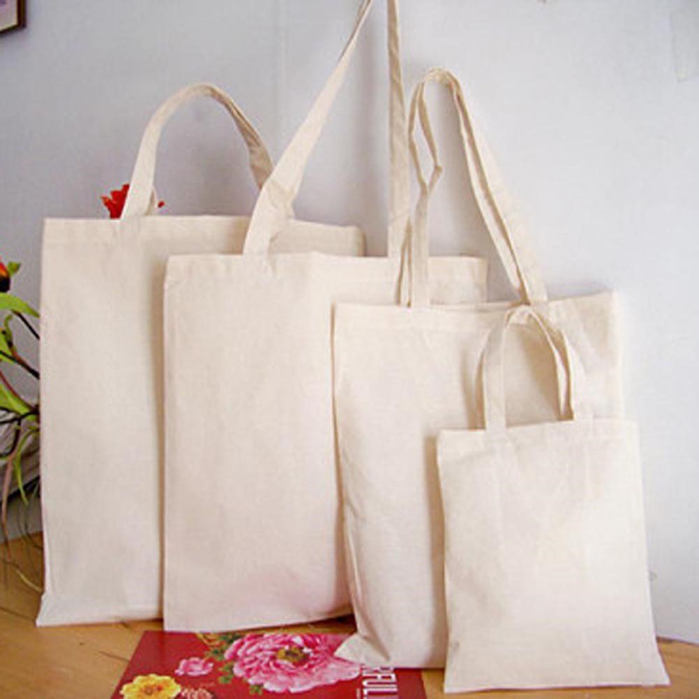 Recycled Customized cotton canvas gift shopping bag Latest Design Bags Women tote bag