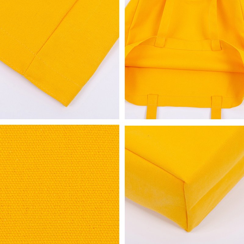 Fashion Casual Canvas Bag Large Capacity Factory Customized Shopping Bag Environmentally Friendly Reusable Cotton Bag