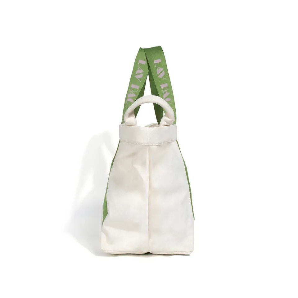 Wholesale 12A RPET/Rycled Large Personalized Cotton Grocery Everything Canvas Tote Bag Beach Canvas Bag