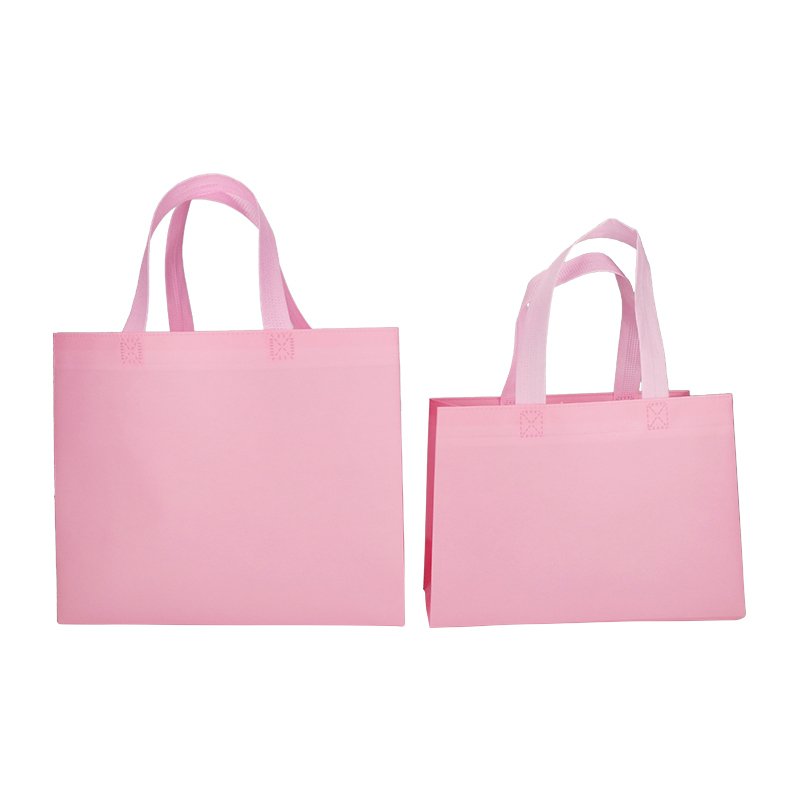 Sichuan huimei eco friendly non woven shopping bags nonwoven handbag tote custom made with logos reusable non woven garment bag