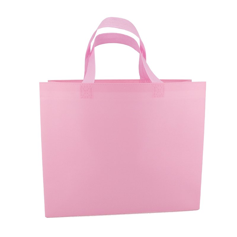 Sichuan huimei eco friendly non woven shopping bags nonwoven handbag tote custom made with logos reusable non woven garment bag