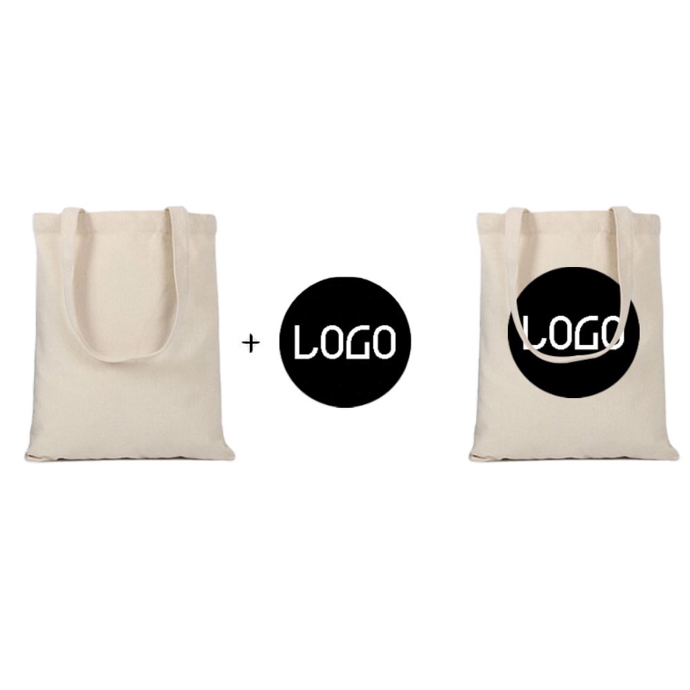 High Quality Low Moq Recycle Reuse Cotton Canvas Tote Bag For Women