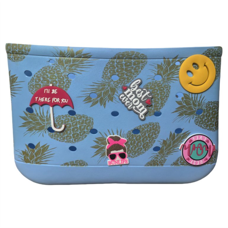 2024 New high-capacity outdoor camping tote bag, customized minimalist southern EVA shopping bag Silicone bag