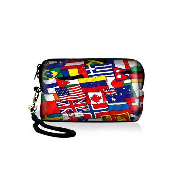 Colorful Printing Women'S Mini Neoprene Fashion Handbag