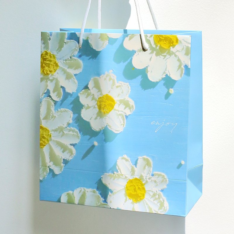 Handle Kraft Paper Bag Recycled Art Paper for Food and Shoe Packaging Customizable Logo for Shopping