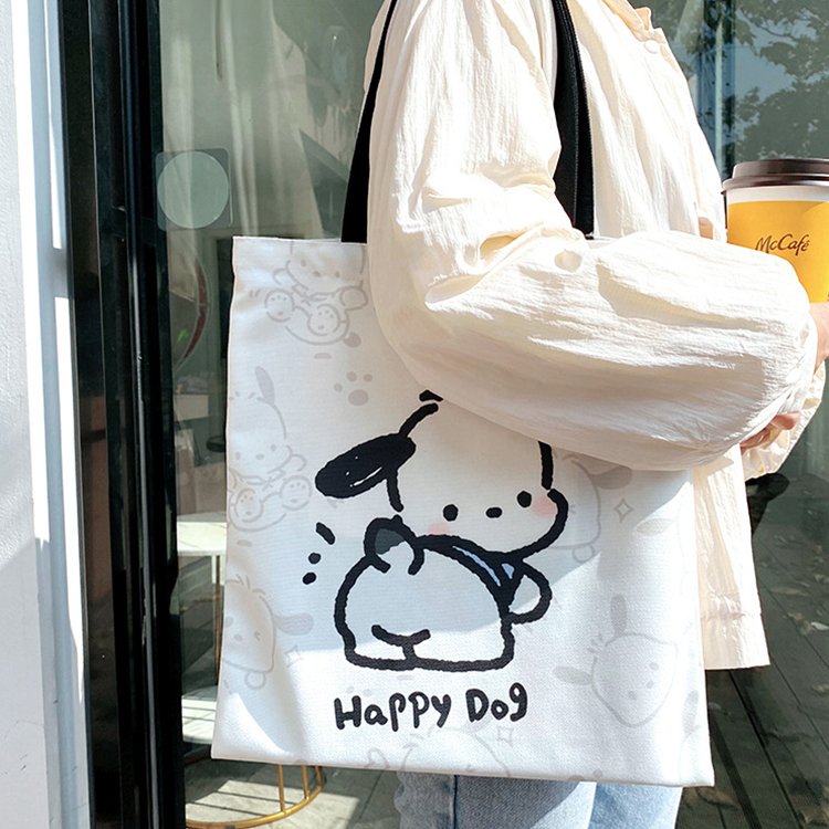wholesale Custom logo portable shopping bag 6oz/8oz/10oz/12oz/16oz printable cotton canvas tote bag for shopping