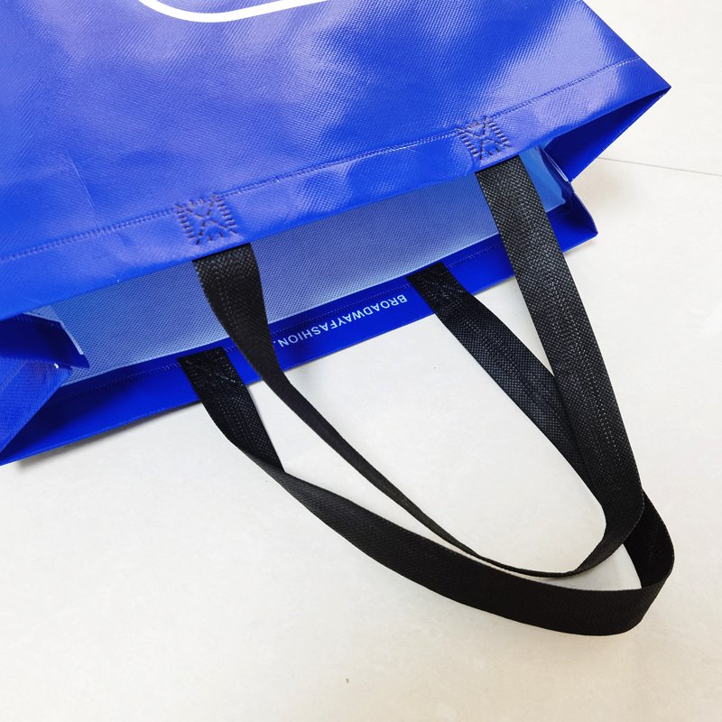 Factory Custom Promotional Ecobag Laminated Non Woven Bag Reusable Non Woven Tote Bag Recycled Retail Shopping Bolsas