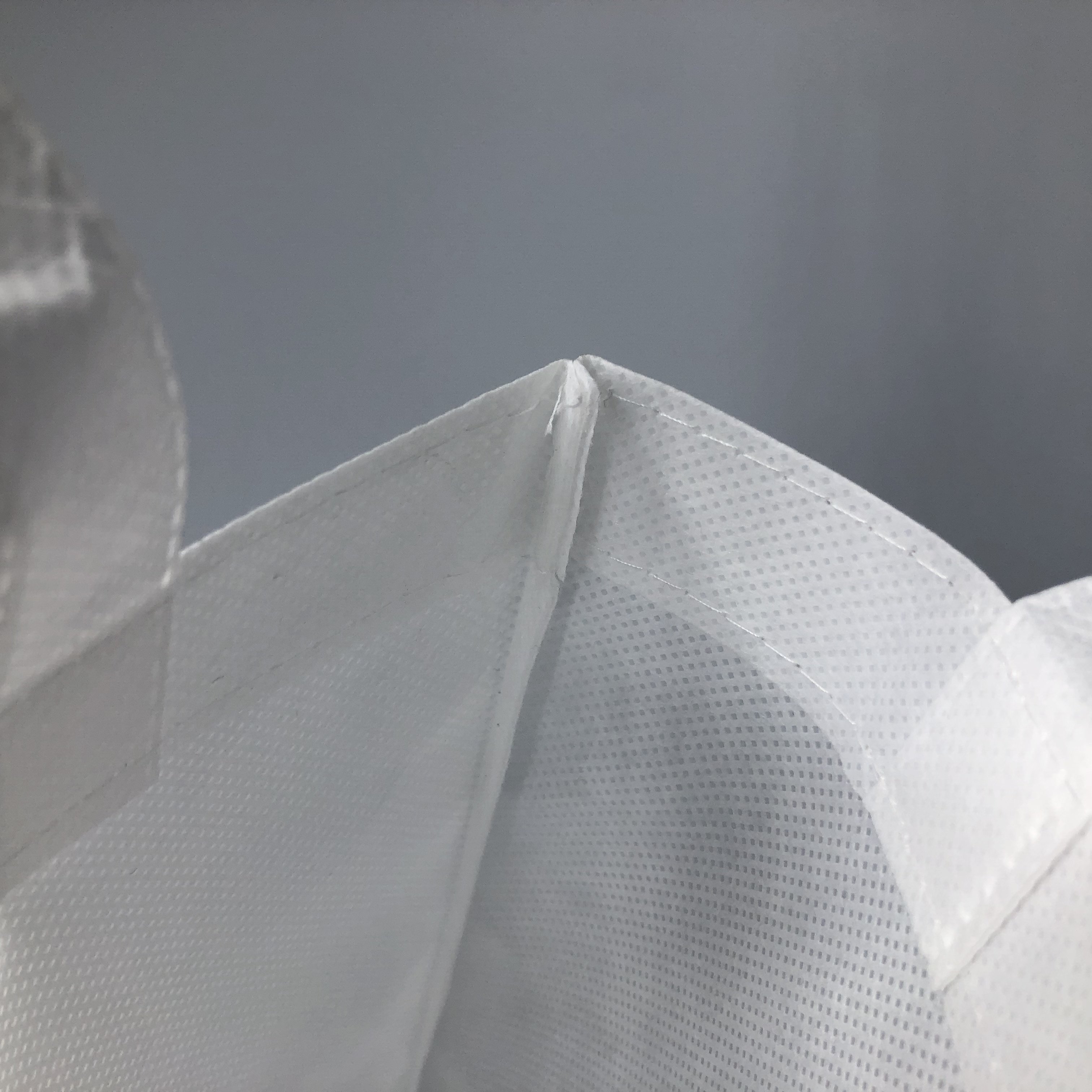 Plain White Non-woven Shopping Bags with Custom Printing