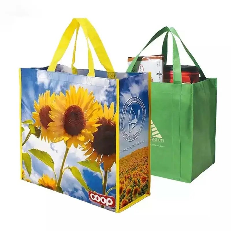 Custom Logo Wholesale Eco Friendly Pp Drawstring Fabric Packing Promotion Non-woven Nonwoven Bag Non Woven Bag Shopping Bags