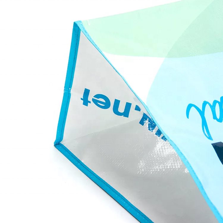 Reusable Customized shopper personalisiert Sack Eco laminated Tote lamination graphic pp woven cudtom bags shopping
