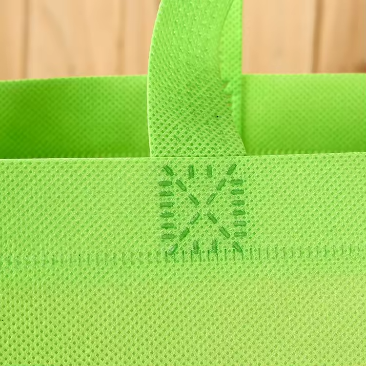 Wholesale Customized Logo Portable Non-Woven Fabric Environmentally Friendly Shopping Bags for Easy Carrying of Books