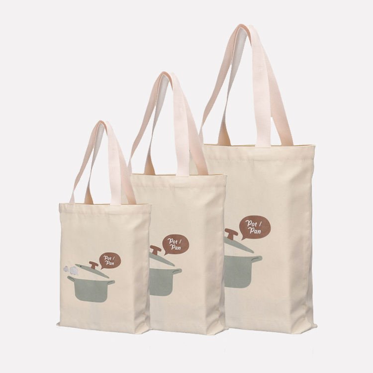 Cotton Bag Custom Reusable Cotton Canvas Tote Shopping Bag Blank Canvas Tote Bag