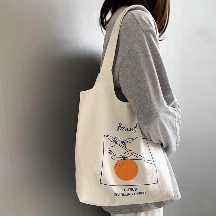 Cotton Bag Custom Reusable Cotton Canvas Tote Shopping Bag Blank Canvas Tote Bag