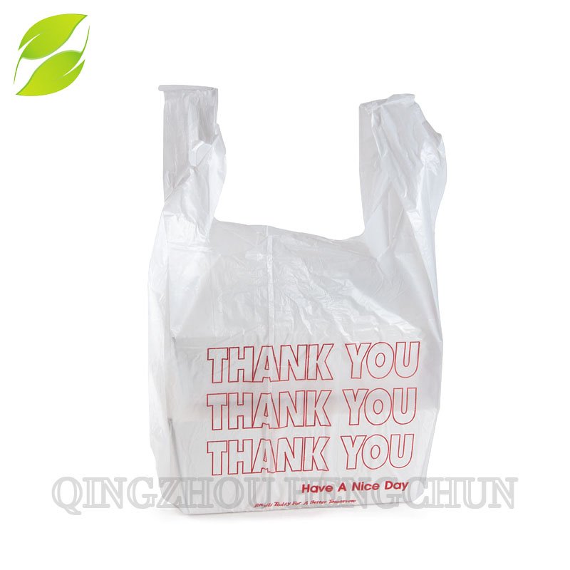 Wholesale plastic shopping bag vest t shirt bag