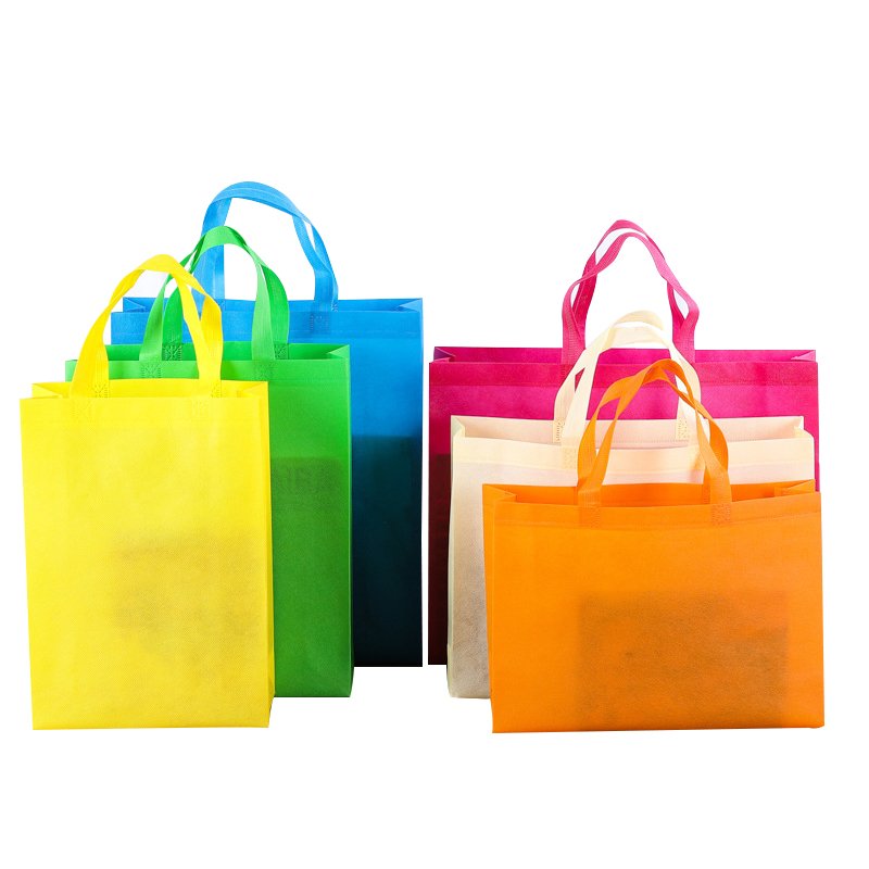 Printed Eco Grocery Printable Gift Reusable Recycled Non-woven Laminate Promotional Custom Non Woven shopping Tote bag With Logo